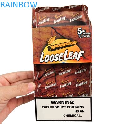 Pudełko z biodegradowalnej folii Mylar o pojemności 3,5 g z tekturowym pudełkiem falistym o grubości 3,5 g do przechowywania z nadrukiem na zamówienie