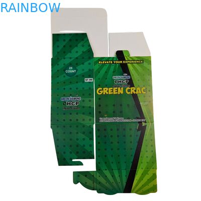 Niestandardowe pudełka papierowe do ciasteczek Energy Bar kosmetyczne paczki cukiernicze Kraft