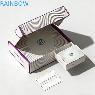 Niestandardowe biodegradowalne foldery do przesyłania prezentów z laminacją Matt i niestandardowym logo