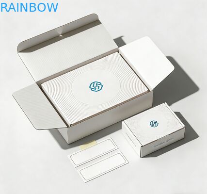 Niestandardowe biodegradowalne foldery do przesyłania prezentów z laminacją Matt i niestandardowym logo