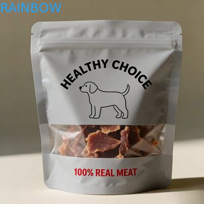 Zindywidualizowany, ponownie zamykany, odporny na wilgoć, pokarm dla zwierząt domowych, stand up pouch Mylar Bag for Dog Snacks