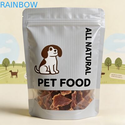 Zindywidualizowany, ponownie zamykany, odporny na wilgoć, pokarm dla zwierząt domowych, stand up pouch Mylar Bag for Dog Snacks