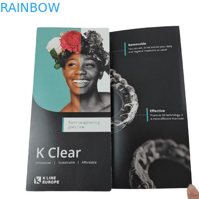 Niestandardowy logo zębów zestaw zestaw zestaw zestaw ortodontyczny zestaw opakowaniowy z papierem wstaw zęby zestaw opakowaniowy