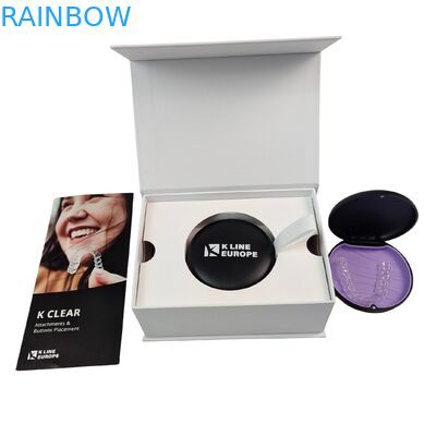 Niestandardowy logo zębów zestaw zestaw zestaw zestaw ortodontyczny zestaw opakowaniowy z papierem wstaw zęby zestaw opakowaniowy