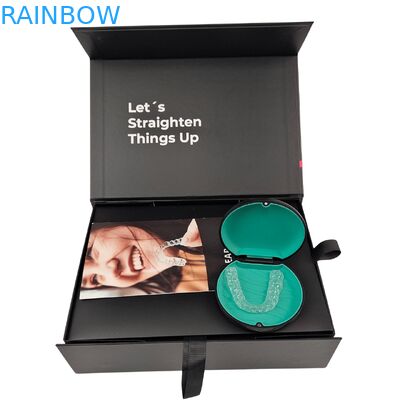 Zaopatrzenie w opakowania do wyrównania zębów z zamknięciem magnetycznym grubość 350 g i dostosowalny projekt do wyrównania zębów