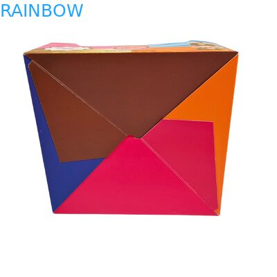 Niestandardowy karton z grubością 350 g i ciepłym stemplowaniem do opakowań na przekąski