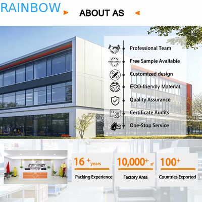 Skrzynka papierowa o wielkości niestandardowej z przejrzystym wyświetlaczem okiennym i grubością 350 g dla opakowań spożywczych