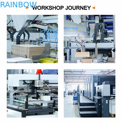 Skrzynka papierowa o wielkości niestandardowej z przejrzystym wyświetlaczem okiennym i grubością 350 g dla opakowań spożywczych