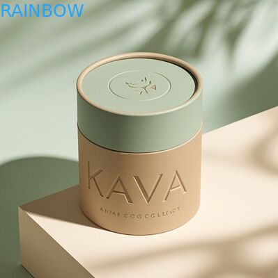 Biodegradowalny, dostosowywalny rozmiar, bezpieczna rurka z papieru Kraft do pakowania pudełek podarunkowych