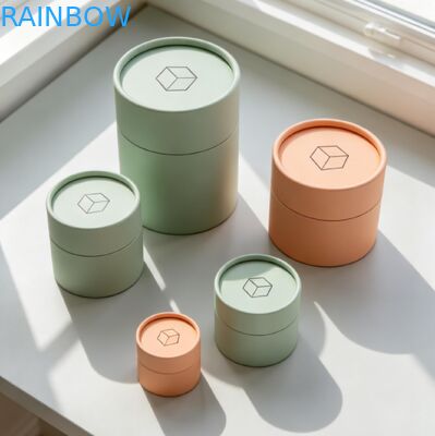 Biodegradowalny, dostosowywalny rozmiar, bezpieczna rurka z papieru Kraft do pakowania pudełek podarunkowych