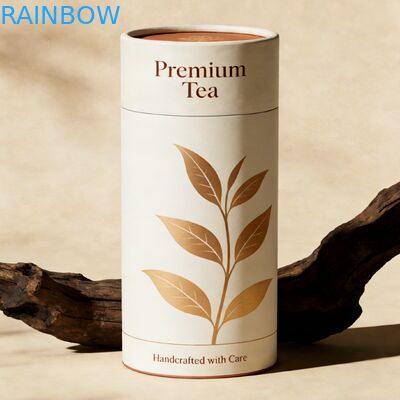 Ekologiczne, biodegradowalne, dostosowywalne, cylindrowe rurki opakowaniowe i pudełko papierowe do bezpiecznego opakowania kosmetycznego i perfumeryjnego