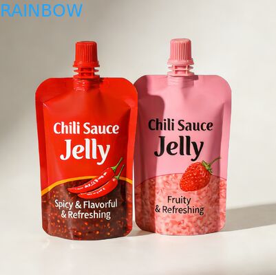 30 ml specjalnie wydrukowana torebka z wytryskiem do opakowań z soków dla dzieci i puree