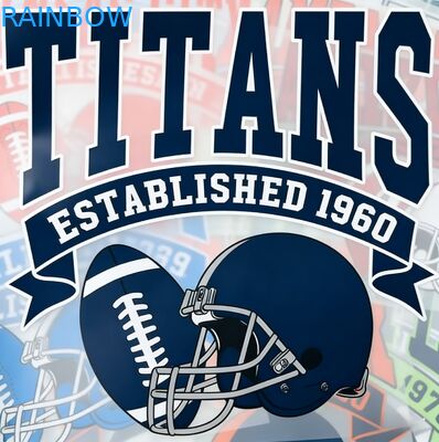 Niestandardowy Glow in the Dark Silver Holografic Heat Press Label Niestandardowy naklejka do odzieży