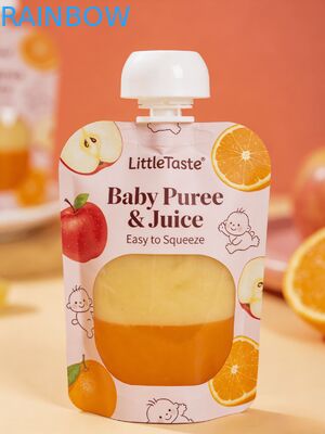 Niestandardowa torebka z wytryskiem 30 ml do pury jogurt owocowy sok dla niemowląt dla niemowląt suplementy żywnościowe torebka w kształcie wytrysku plastikowa