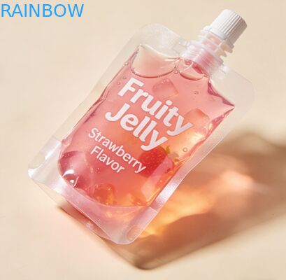Niestandardowa torebka z wytryskiem 30 ml do pury jogurt owocowy sok dla niemowląt dla niemowląt suplementy żywnościowe torebka w kształcie wytrysku plastikowa