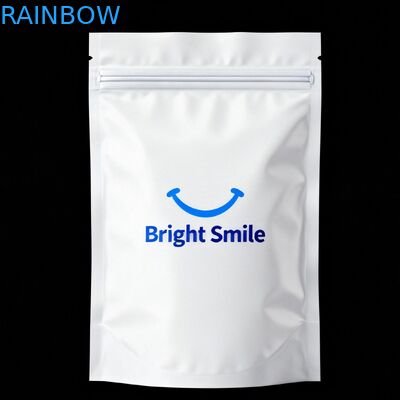 Niestandardowa torba do opakowań ortodontologicznych z zamykalnym zamkiem i materiałem przeznaczonym do spożycia w dostosowalnych rozmiarach