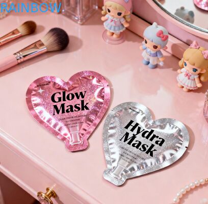 Niestandardowe kremy do pielęgnacji skóry opakowanie plastikowe małe kosmetyczne próbki torebki foliowe Mylar worki pieczętowania cieplnego torebki małe mini torebki