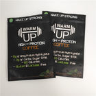 Matte Black Biodegradowalne etui typu Stand Up Zipper Plastic Mylar Coffee Sachet Packaging