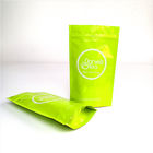 Recyklingowa torba papierowa Kraft z nadrukiem na zamówienie Opakowanie zielonej herbaty Zatwierdzenie SGS / FDA