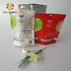 Food Grade Protein Powder Dry Nut Stand Up Zipper Pouch Transparent Bag Packaging