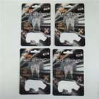 Rhino Figure Blister Container 3D Folding Cards Male Ehancement Rhino Pill Opakowanie Kartonik