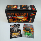 Plastikowa pigułka Butelka Kapsułka Opakowanie blistrowe Komplet Go Rhino Gold 3D