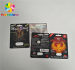 3d Rhino Blister Card Plastikowe pudełko do pakowania w blistry Kapsułki Sex Pills