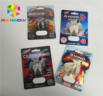 Kapsułka PP Druk 3D Plastikowa karta Pojedyncza / podwójna dziura na pigułki dla Rhino 69
