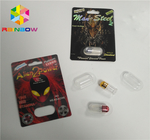 Niestandardowe opakowanie na blister Alien Powder Rhino 3d Paper Pills Opakowanie kapsułek