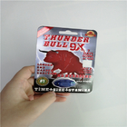 Rhino 7 3D Blister Card Packaging Męskie seksualne suplementy zwiększające libido