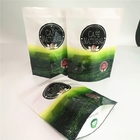 Biodegradowalne stojące torebki z kawą Odchudzanie Torby Matcha z zielonej herbaty Drukowanie wklęsłodrukowe