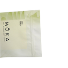 Biodegradowalne torby do pakowania kawy i herbaty z folii Materiał z tworzywa sztucznego Niestandardowe logo Ziplock