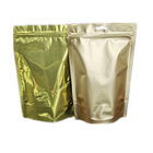Folia w kolorze złotym Odporna na zapachy woreczek Ziplock Bag Top z suwakiem