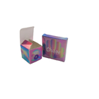 Luksusowe kolorowe pudełko do pakowania kremu Blister Kosmetyczna pomadka Kremowe pudełko z serum z holograficzną powierzchnią