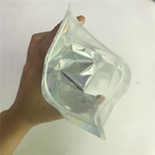 Wyczyść przednie wklęsłodrukowe plastikowe torby holograficzne w kolorze CMYK