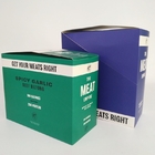 Niestandardowe drukowane składane kartonowe pudełko do sprzedaży detalicznej 200G Wołowina Jerk Opakowanie Energy Bar Przekąski Pudełka papierowe