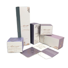 SGS CMYK Papierowe pudełka do pakowania kosmetyków 2 uncje 60 ml 30 ml tłoczenie folią
