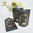 Folia aluminiowa Doypack Odporne na zapach torby do pakowania żywności na herbatę z zamkiem błyskawicznym