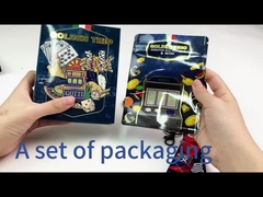 Wydawany na zamówienie 3,5g 7g Mylar Zipper Bag