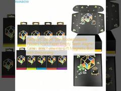 Fabrycznie dostosowane rozmiary biodegradowalnych pudełek na alignery z papieru kraft, puste etui na zęby, zegarki, biżuterię, prezenty, magnetyczne pudełko z wytłoczeniem