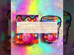 Zestaw opakowań holograficznych Box And Bag 3.5 Mylar, zamykanych torebek Mylar 3.5g na produkty spożywcze, wykrawanych, z pudełkami na płatki do ekspozycji