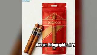 Niestandardowe holograficzne torby mylarowe dla Twojej marki