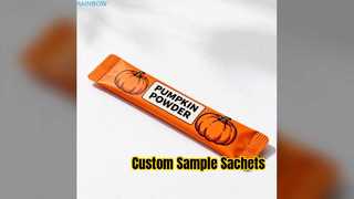 Niestandardowe saszetki kosmetyczne Zgrzewane opakowanie przyjazne dla środowiska