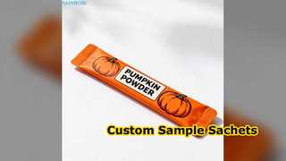 Niestandardowe saszetki na próbki kosmetyków Ekologiczne opakowanie