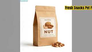 Niestandardowe torby na przekąski Odporne na wilgoć opakowania na karmę dla zwierząt domowych