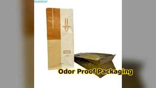 Opakowanie na przekąski kawowe odporne na zapach