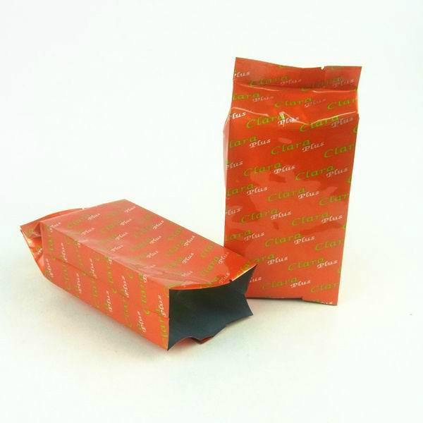 Indywidualne torebki na herbatę Stand Up Kolorowe drukowane z bocznym klinem