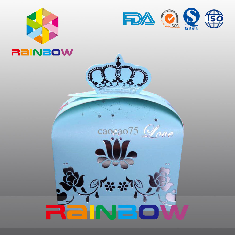 Moda Kolorowe drukowanie dostosowane torby papierowe / Snack Kraft papierowa torba na prezent