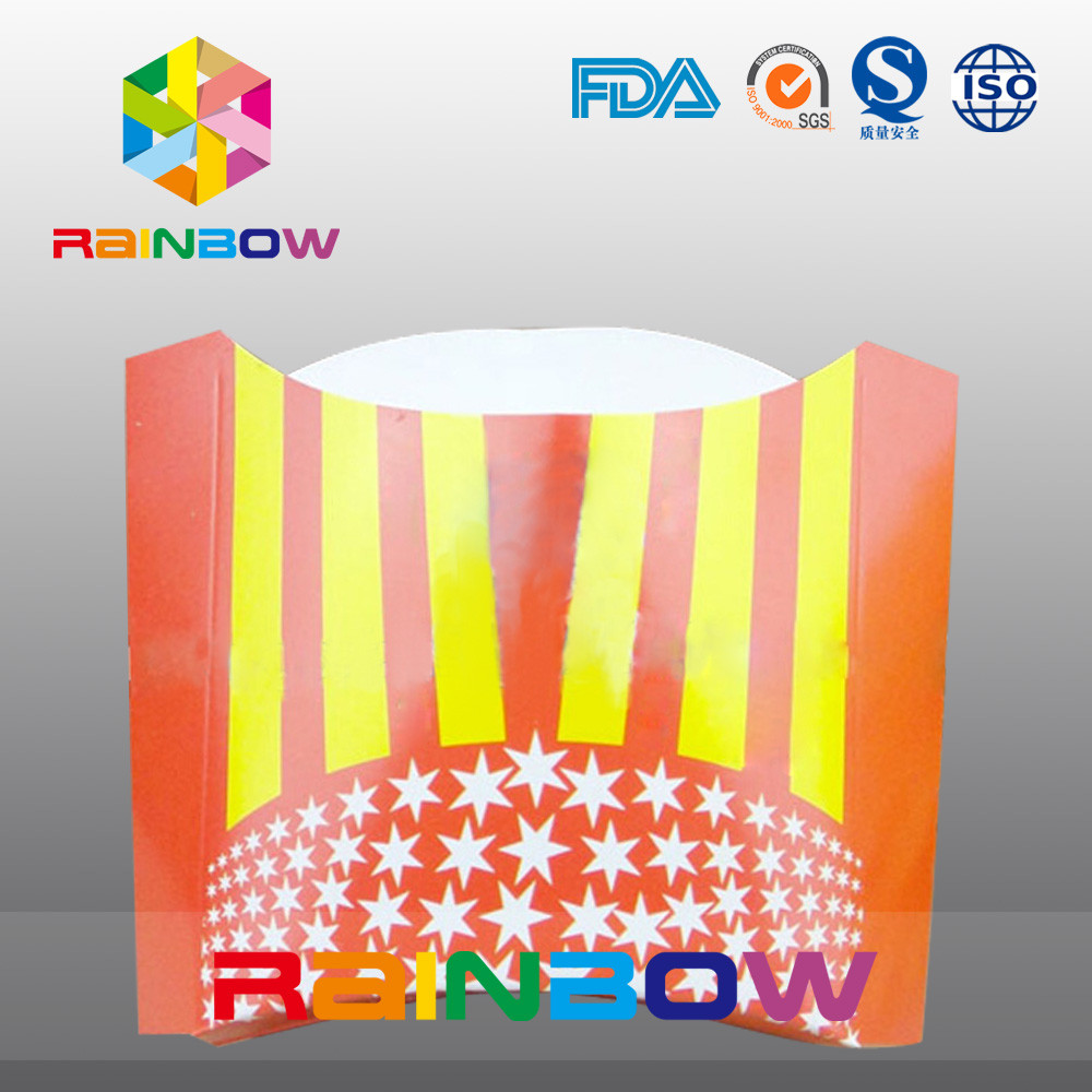 Biodegradowalny papier toaletowy jednorazowego użytku Opakowanie francuskiego fryt