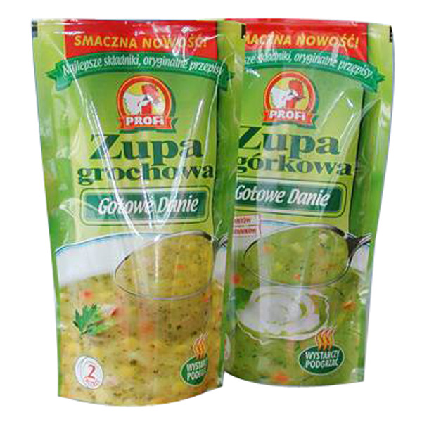 Aluminiowa folia izolacyjna Pokrywy worka do pakowania próżniowego żywności z pokrowcem na zamek błyskawiczny na suplementy